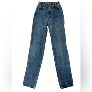 Vintage Rockies Miller International Premium Denim Jeans - Light Blue